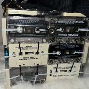 Retro Cassette Tape Shoulder Bag